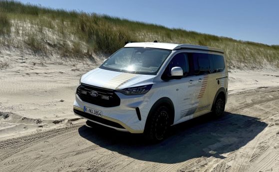 Електрическият Ford E-Transit Custom получава 4х4 задвижване