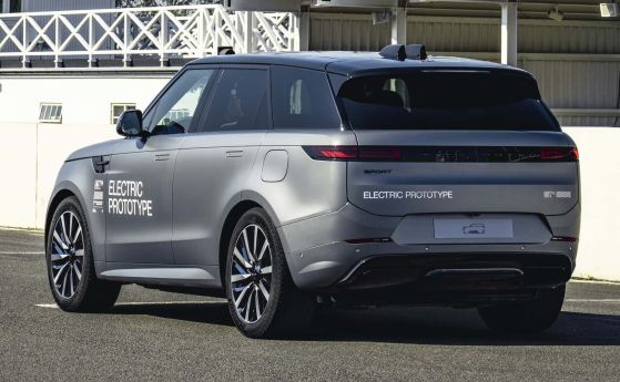 Електрическият Range Rover Sport идва скоро с 543 к.с. и 850 Нм