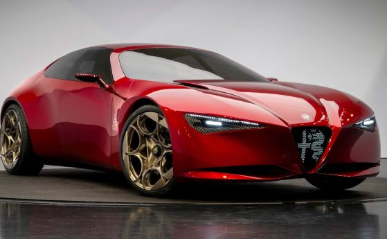 Alfa Romeo загатва за бъдещето си с великолепен четириврат V6 концепт