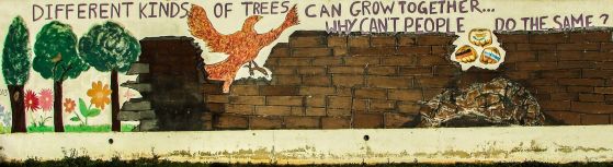"Различните дървета могат да растат заедно. Зашо хората не могат да направят същото?"