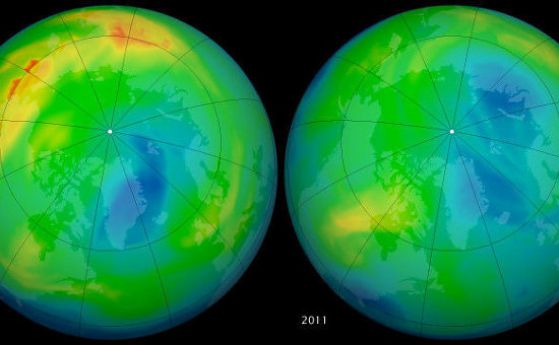 Еколозите са открили нов клас атмосферни, разрушаващи озона вещества