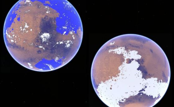 Марс може би е бил студен през цялата си история