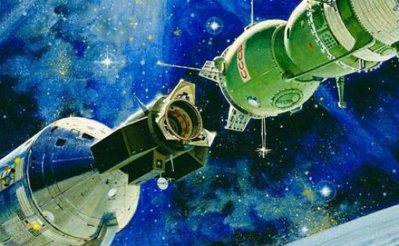Повече от 40 години от скачването на Союз и Аполо (снимки и видео)
