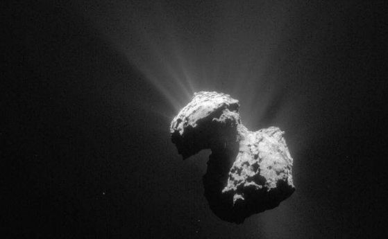 Неочаквано е намерен кислород на кометата Чурюмов-Герасименко