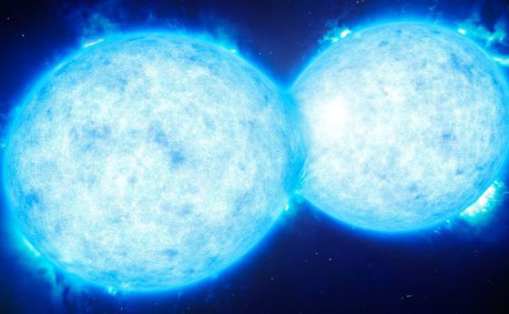 Целувката между две далечни звезди може да има катастрофални последствия за тях