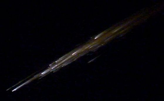 Отломки на ракетата "Съюз" са причина за загадъчни светлини над САЩ (видео)