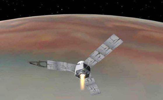 Успех: Сондата Juno на НАСА влезе в орбита около Юпитер (видео)