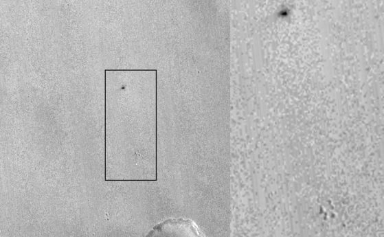RIP, Скиапарели: Разбитият на Марс европейски модул е заснет от НАСА
