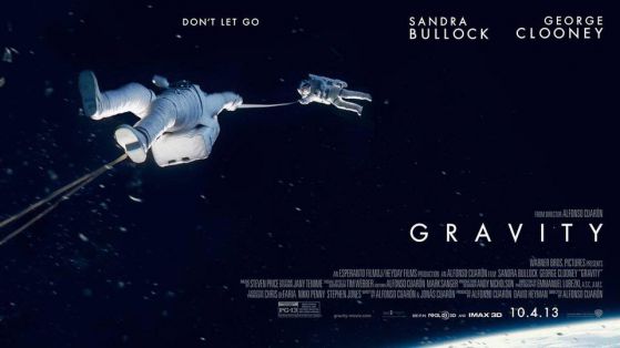 Warner Bros. Pictures / Alfonso Cuarón, of the poster for the movie Gravity.