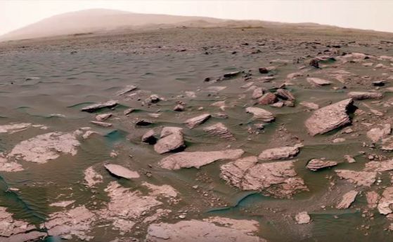 Езерото в кратера Гейл на Марс може да поддържа живот (видео)