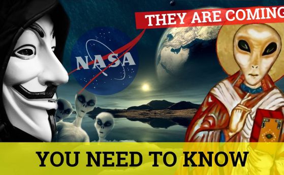 Анонимните: НАСА скоро ще обяви откриването на извънземен живот (видео)