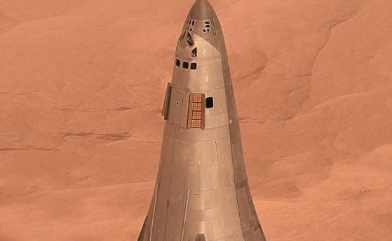 Конкурентът на Мъск ще създаде свой космически кораб за полети до Марс
