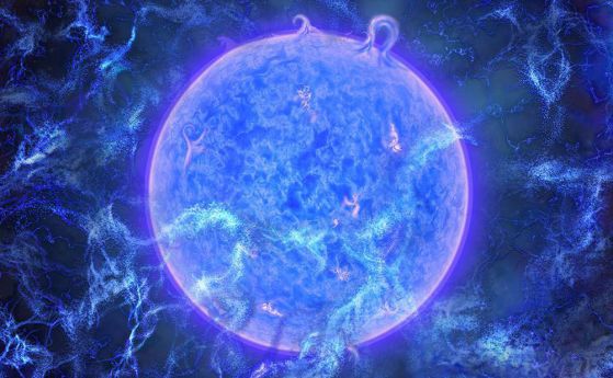 Светлината на първите звезди показва възможните частици тъмна материя