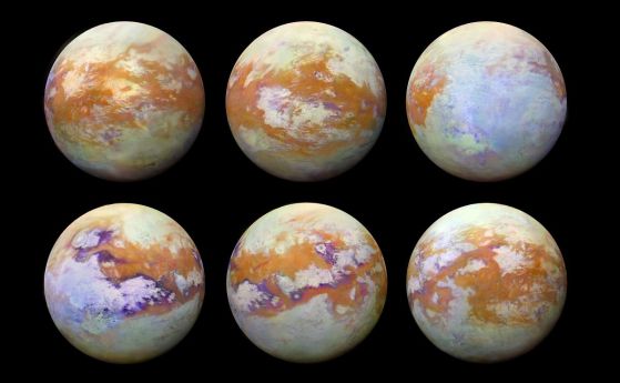 Нови снимки на Титан показват луната на Сатурн така, както никога досега