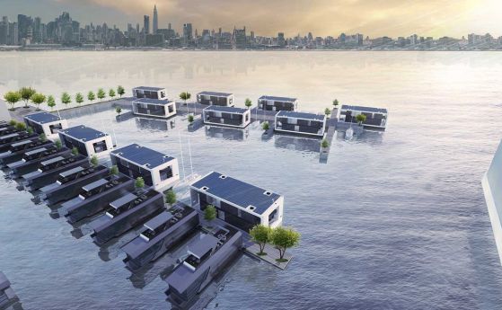 Плаващи жилища, устойчиви на урагани от 4-та категория, скоро ще станат реалност