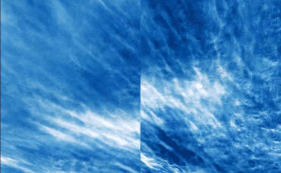 НАСА засне невероятно красив и рядък тип облаци (видео)