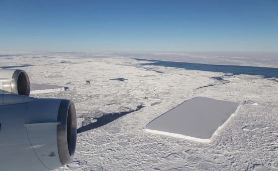 Странният правоъгълен айсберг в Антарктида не е единствен