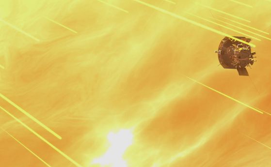 Сондата Паркър изпрати първата си снимка от вътрешността на слънчевата атмосфера