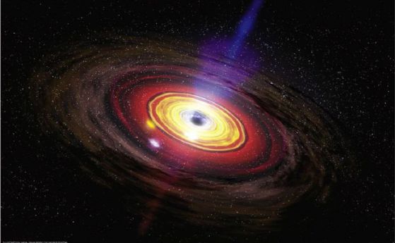 Български астрономи разгадават тайните на свръхмасивните черни дупки