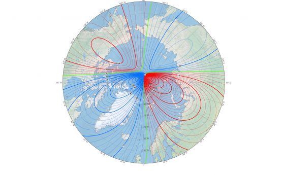 Проверете компаса си: Магнитният северен полюс се движи със 150 м на ден