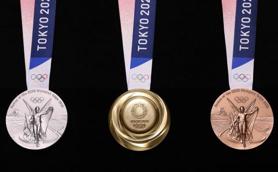 Вижте уникалните рециклирани медали за Олимпийските игри през 2020 в Токио (видео)