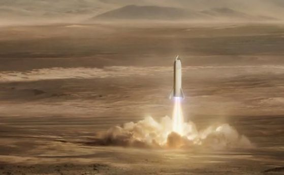 SpaceX подадоха заявка за орбитален полет на Starship