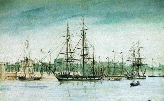 На 27 декември 1831 г. корабът „Бийгъл“ потегля на околосветско плаване. На борда му е Дарвин На 27 декември 1831 г. корабът „Бийгъл“ потегля на околосветско плаване. На борда му е Дарвин