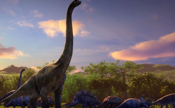 Най-голямото сухоземно животно досега е гигантски динозавър, открит в Аржентина