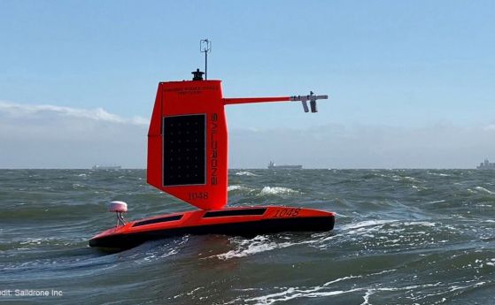 За първи път океански дрон заснема кадри от ураган