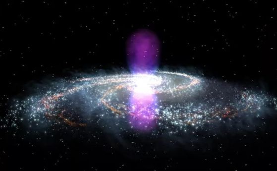 Откриха огромна "бариера", пазеща центъра на Млечния път от морето космически лъчи