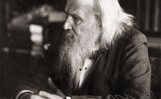 Дмитрий Иванович Менделеев (1834 – 1907) Руски химик и изобретател. Той е най-запомнен с формулирането на периодичния закон и създаването на първата версия на периодичната таблица на елементите, която предвижда неоткрити още елементи. (Снимка от: Universa