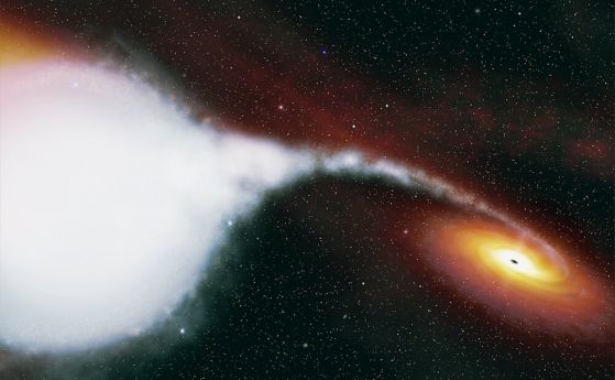 Нови доказателства за съществуването на тъмна материя около черни дупки