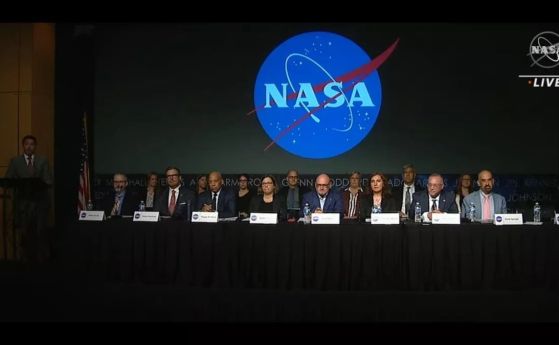 Независимият изследователски екип на НАСА за НЛО по време на първото му публично заседание на 31 май 2023 г.