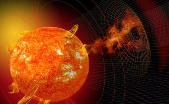 Мощно слънчево изригване удря Земята, Луната и Марс за първи път в историята на наблюденията