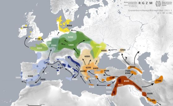 Голямо геномно изследване разкрива какво се е случвало в Европа преди 10 000 години