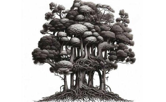 Едно дърво може да е фрактално, но не и цялата гора