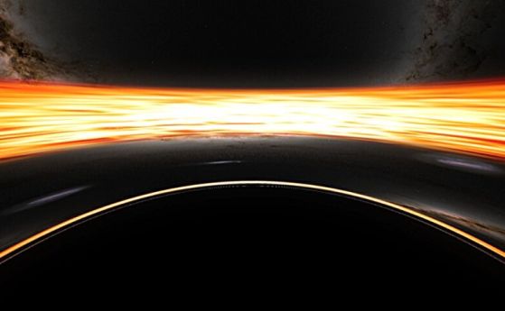 Пътешествие отвъд хоризонта на събитията на черна дупка. Нова визуализация на НАСА
