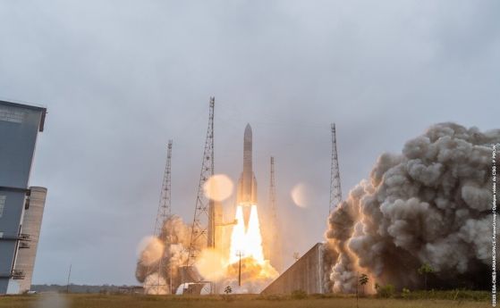 Френски разузнавателен сателит успешно е доставен на орбита (видео) Ariane 6 излита от европейското космодрум във Френска Гвиана в четвъртък, 6 март 2025 г.