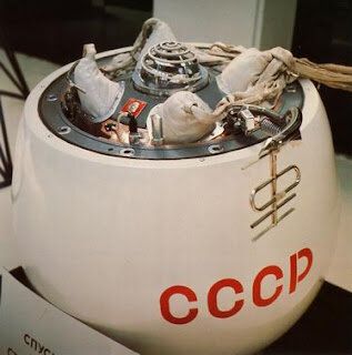 Макет на спускаемия модул „Венера 7“. Космос 482 вероятно е подобен.