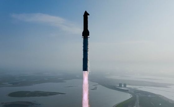 Starship на Илон Мъск пътува дълго преди огнената си гибел в 9-ия тест на мегаракетата (видео) Звездният кораб на Илон Мъск пътува дълго преди огнената си гибел в деветия тест на мегаракета