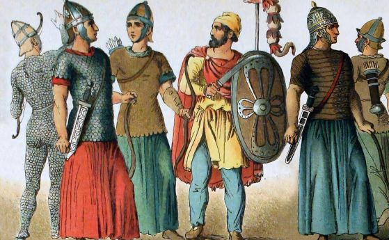 Сарматски воини (реконструкция).