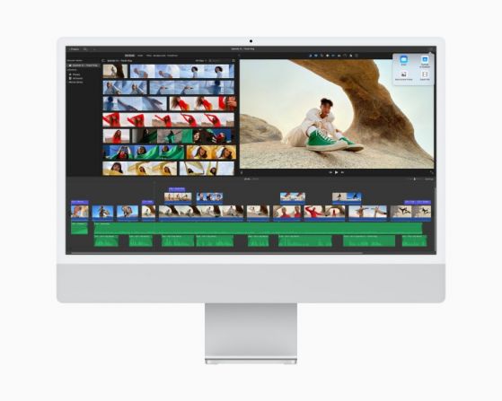 Apple анонсира 24-инчов iMac с процесора М1 и нов плосък дизайн