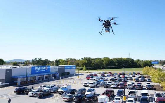 Walmart вече предлага експресни доставки с помощта на дронове