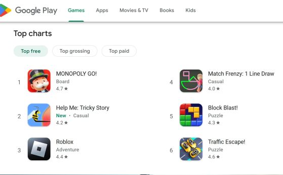Google планира да увеличи броя на игрите с истински пари в Play Store