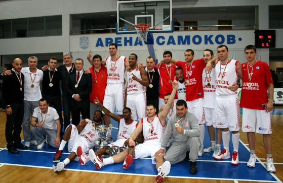 Лукойл с Купата на България, снимка: БФ Баскетбол