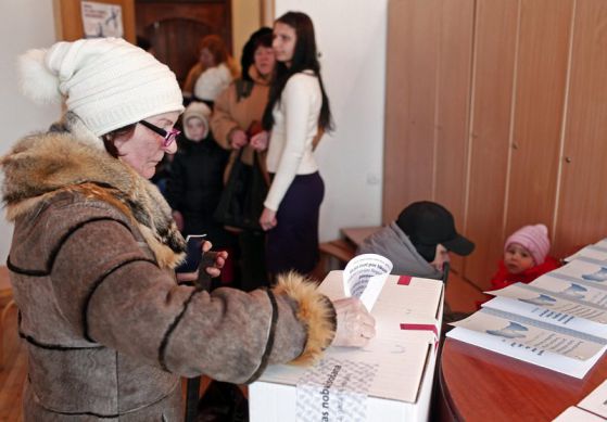 Провал на референдума за руски език в Латвия  Снимка:БГНЕС