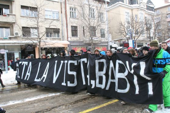 България беше една от многото европейски страни, които се вдигнаха на протест срещу ACTA. Снимка: Сергей Антонов