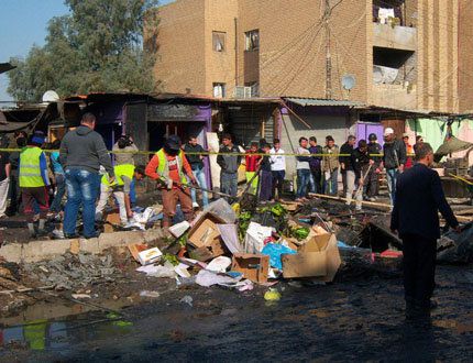 Най-малко 33 са жертвите след атаките в Ирак, Снимка: ЕПА/БГНЕС