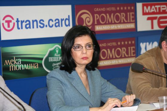 Меглена Кунева, лидер на сдружение "България на гражданите", Снимка: Сергей Антонов