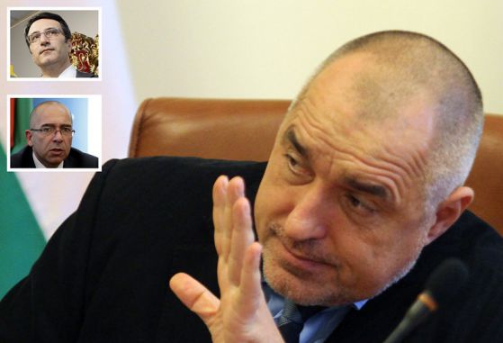 Бойко Борисов взе оставките на двама от министрите си - Трайчо Трайков и д-р Стефан Константинов. Снимки: БГНЕС